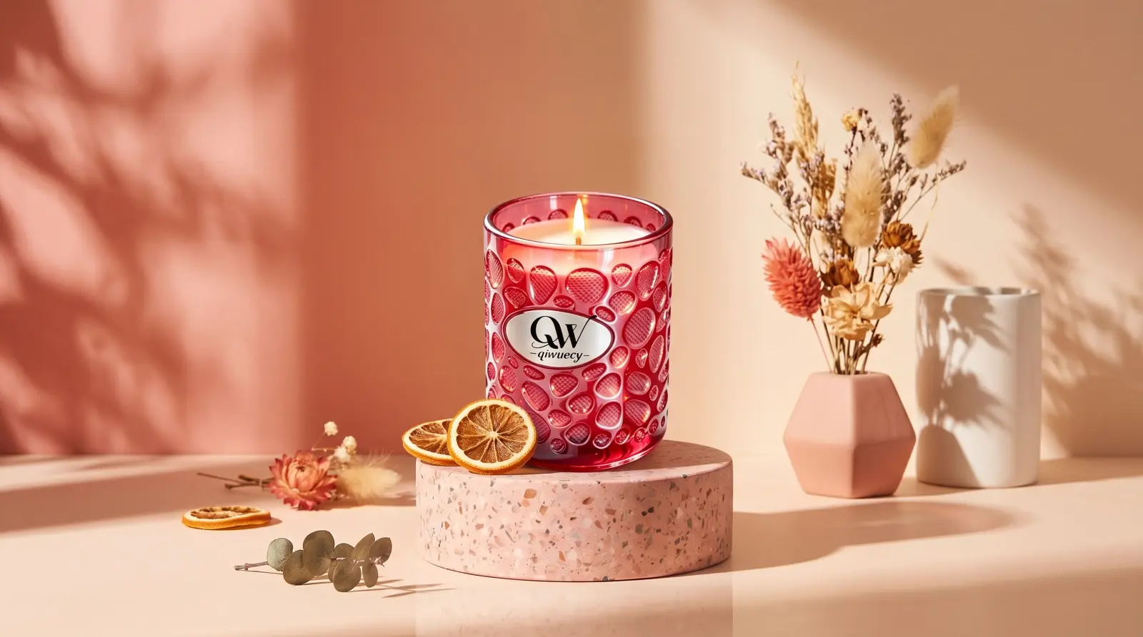 Mystery Rose Aromatherapy Candle