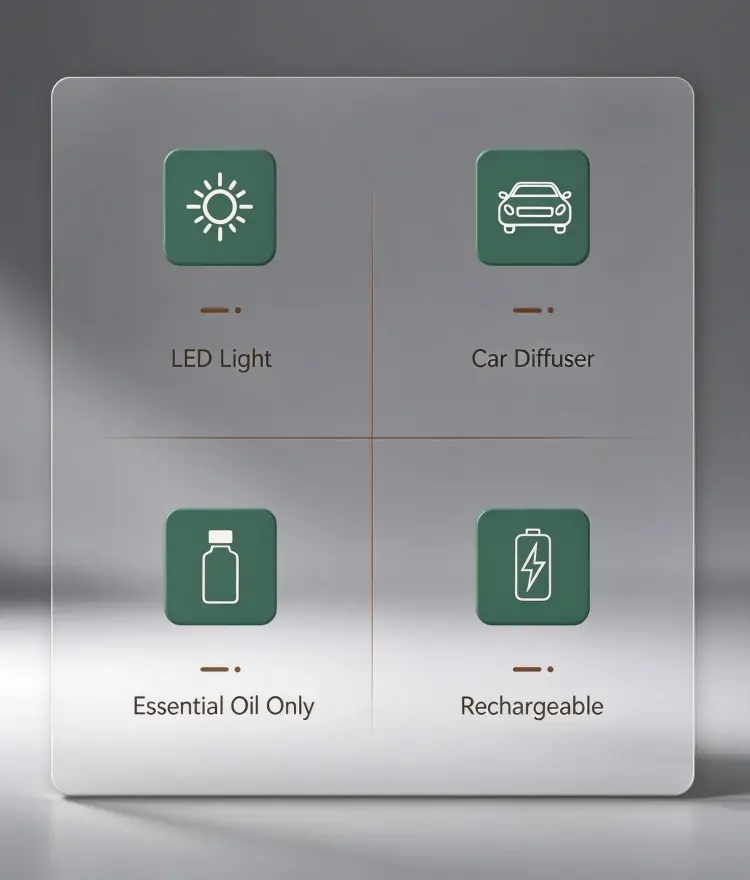 Cold‑Mist Aroma Diffuser