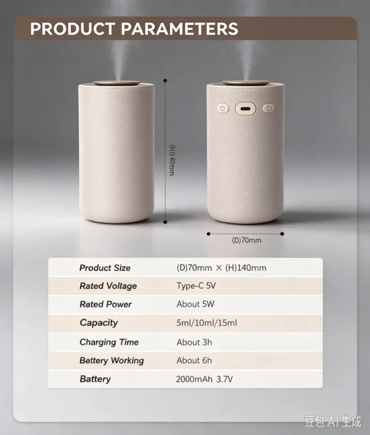 Cold‑Mist Aroma Diffuser Cold‑Mist Aroma Diffuser