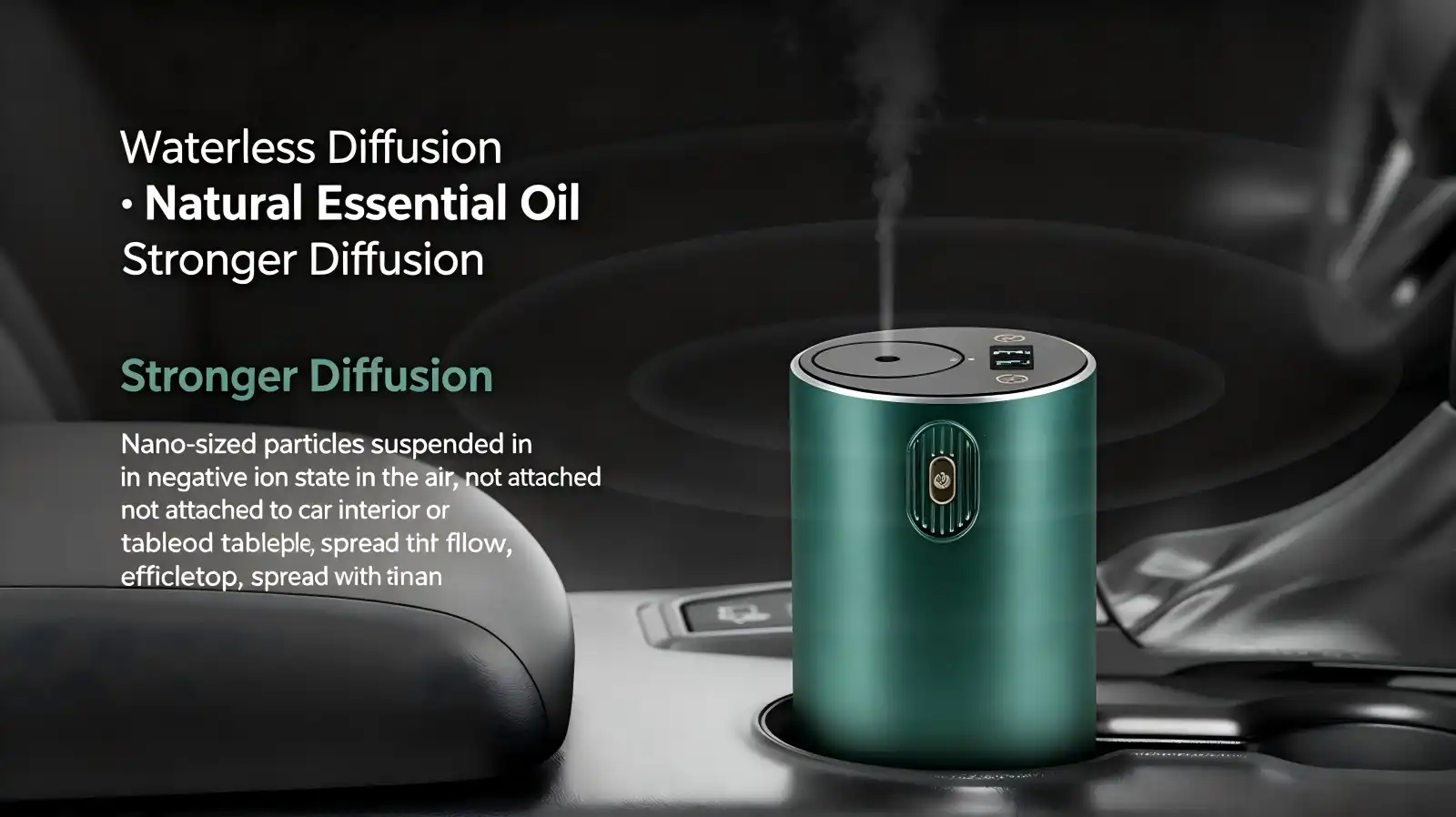 How does a Waterless Aroma Diffuser work?