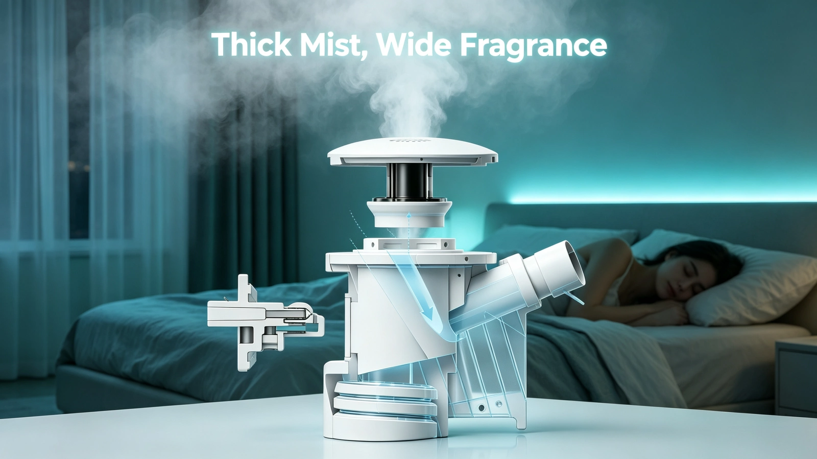 How to Achieve More Uniform Essential Oil Diffusion? Secrets of Nozzle Design and Impact Atomization Structure